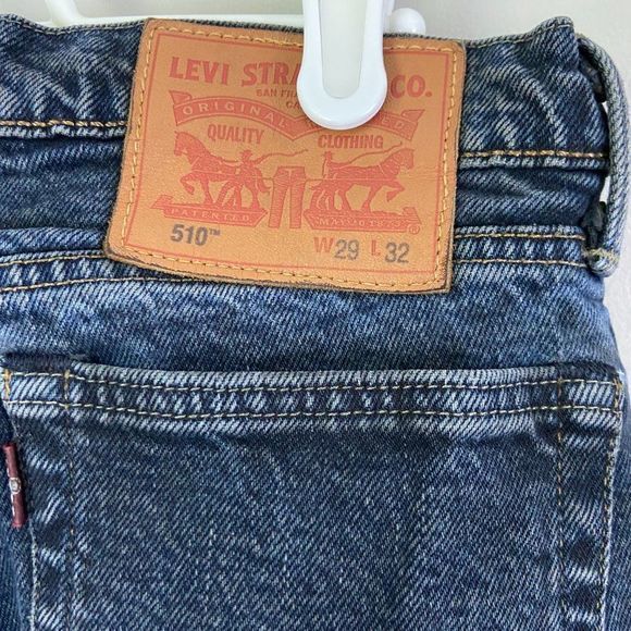 VINTAGE LEVI Distressed Skinny Jeans‎ - Picture 7 of 9